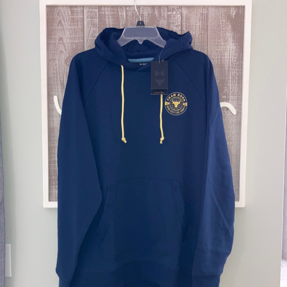 Under Armour Project Rock Navy (L/XL) Hoodie